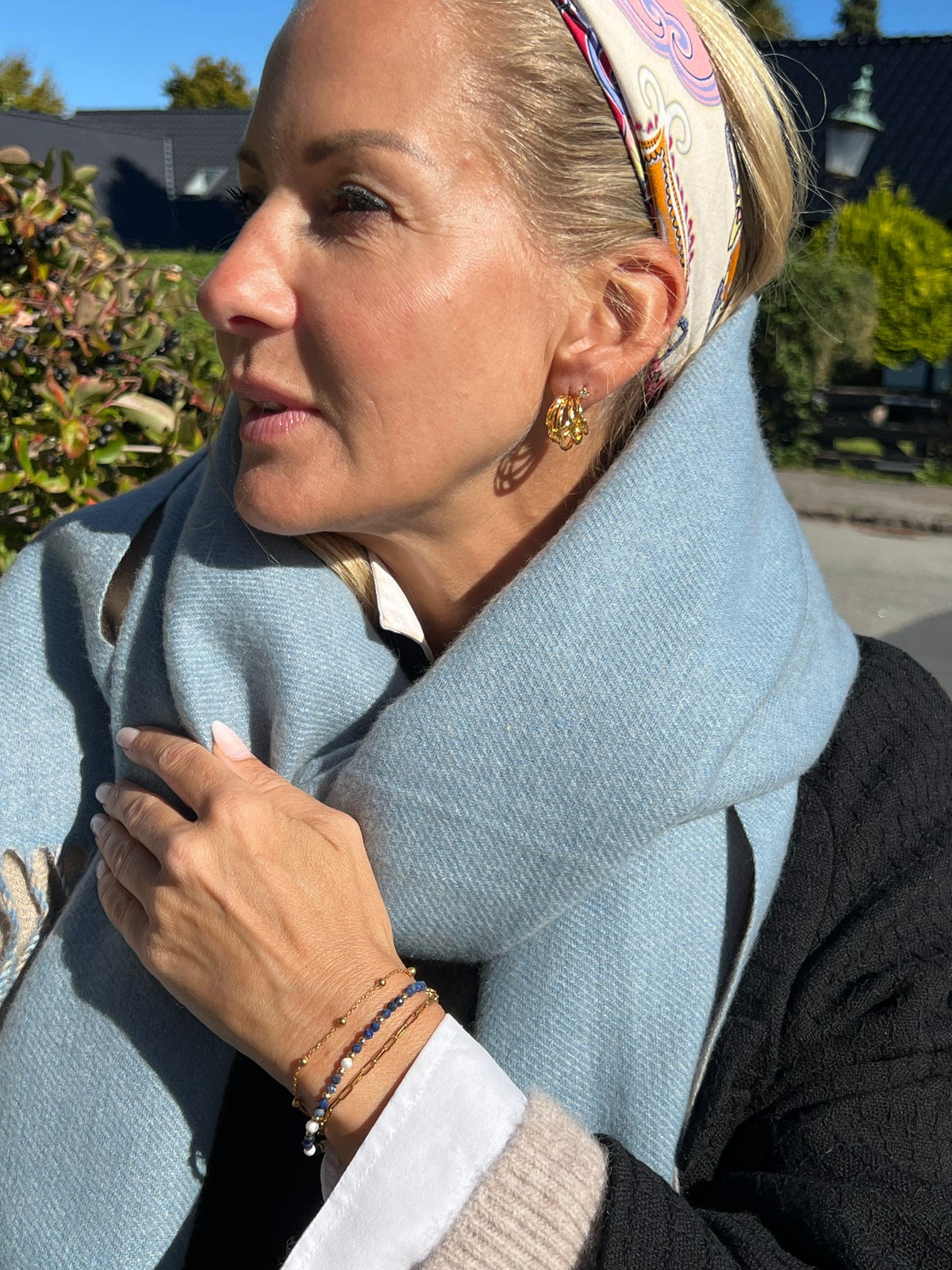 Armbanden Lilja set van 3 - Echte zoetwaterparels