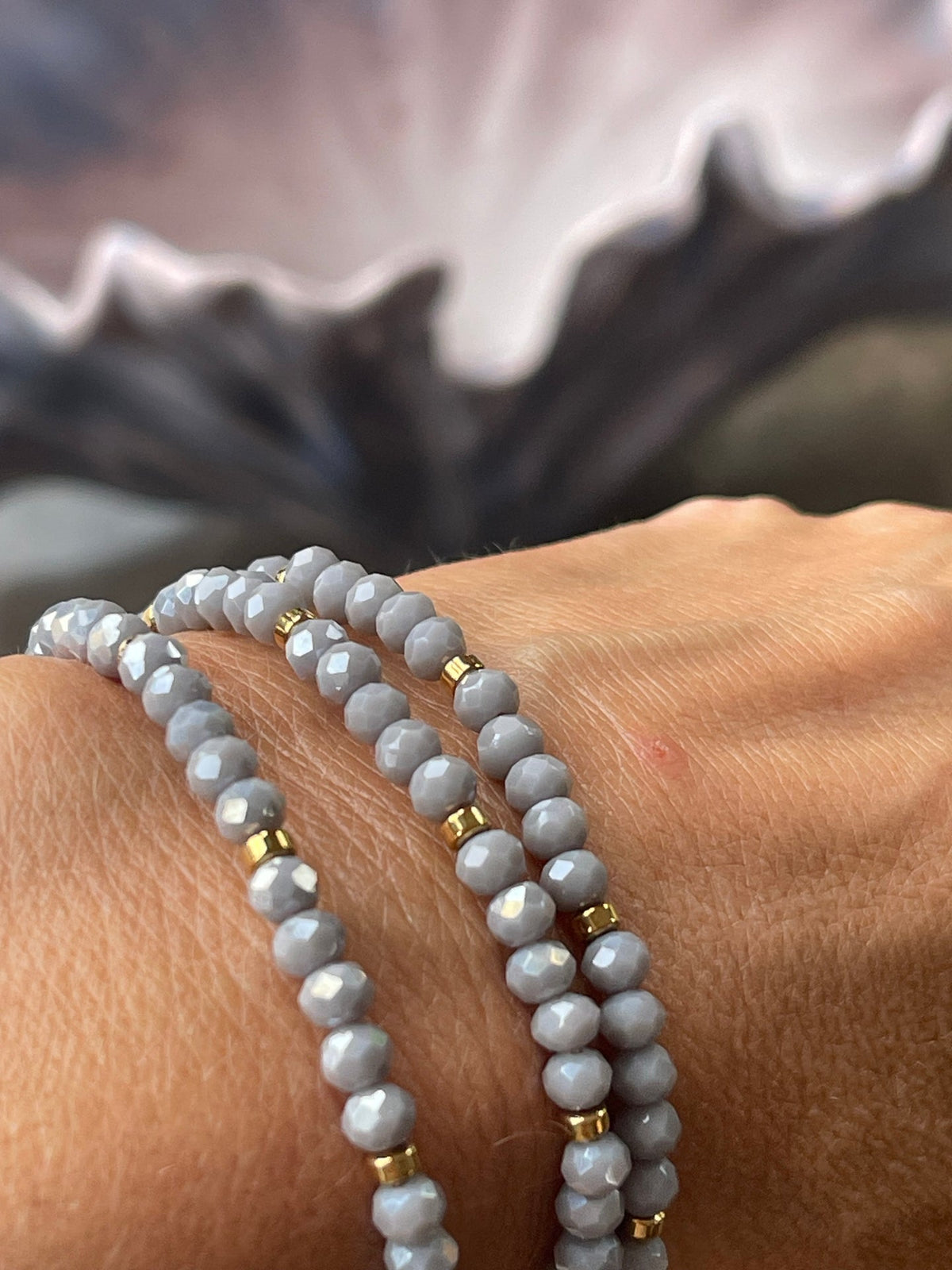 Armband Merle Cool Stone - Set van 5 stuks