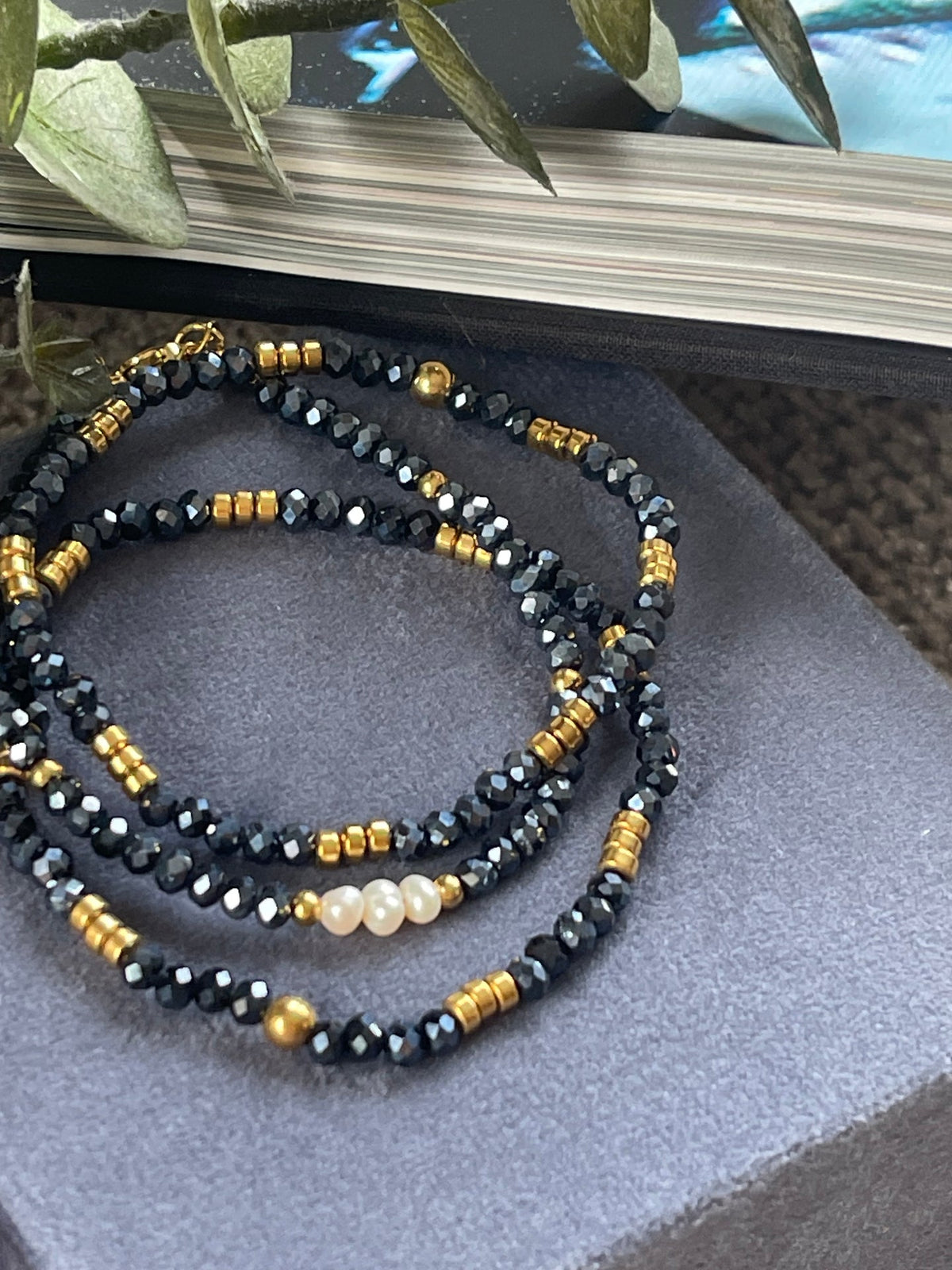 Armband Dark Navy LIMITED EDITION - Set van 3 stuks