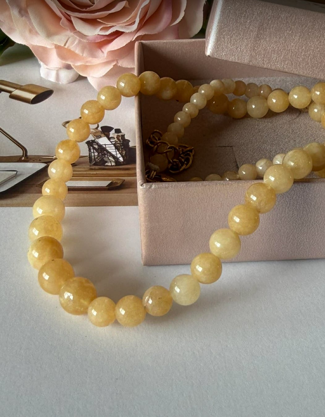 Halsketting Jasmin - Soft Sun