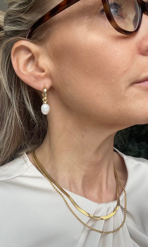 Ketting Lykke 18k verguld