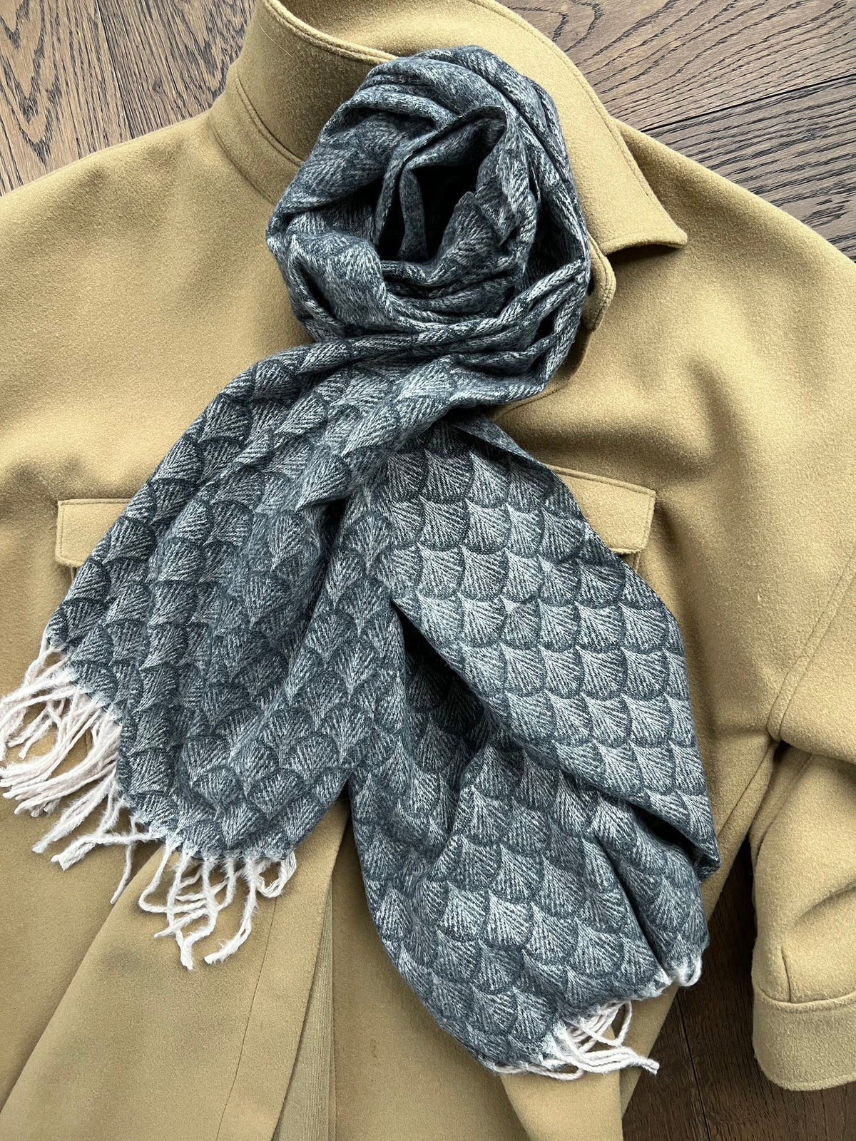 Sjaal Malene - Black