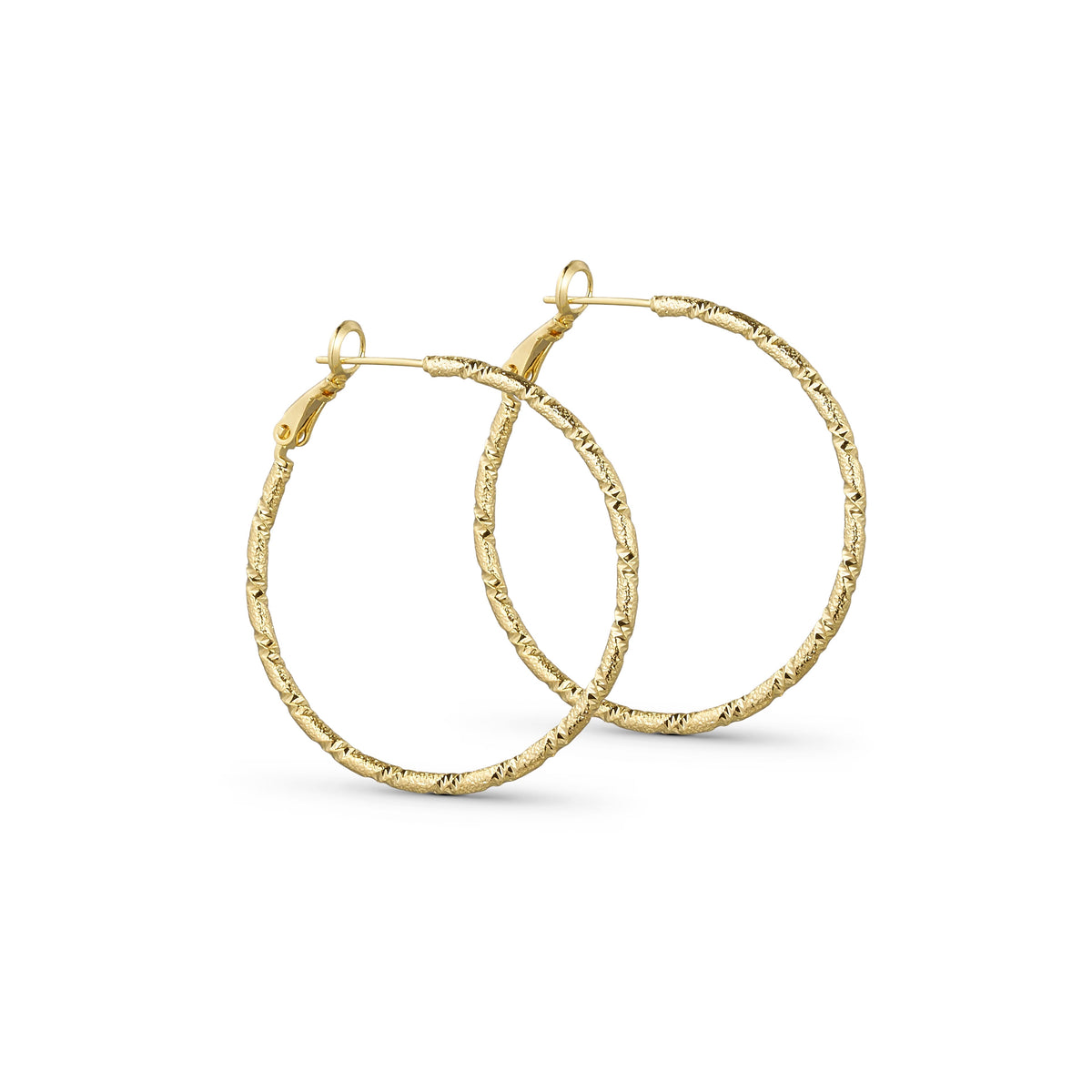 Oorbellen ISADORA Hoops 18K verguld