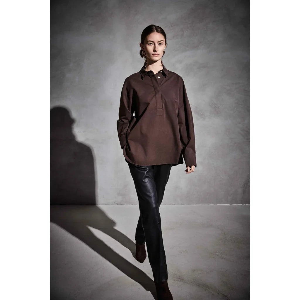 Blouse San Diego - Chokolate