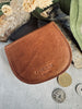 Portemonnee met klep – Cognac