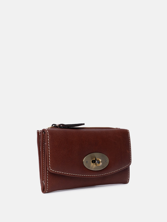 Portemonnee Saya Big - Cognac