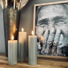 LED Blokkaarsen / Zand – 3 st. Kaars dia 5 cm