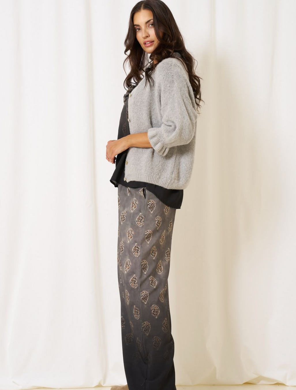 Broek Grey Faded