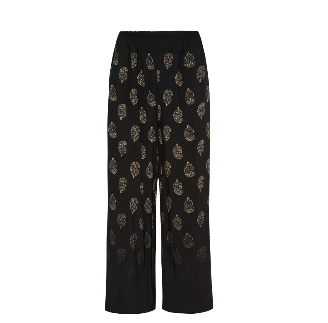 Broek Black Faded
