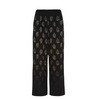 Broek Black Faded