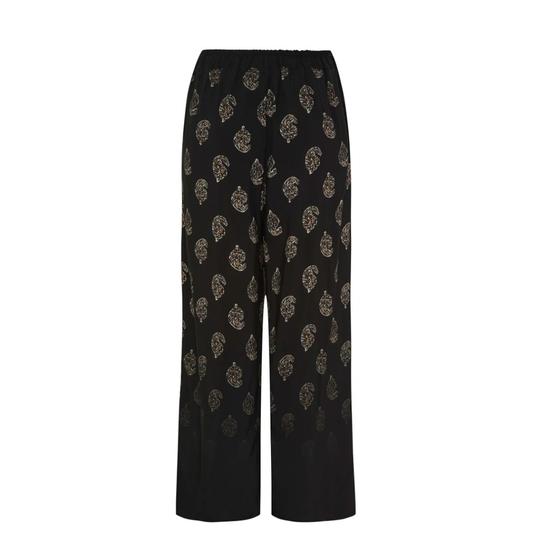 Broek Black Faded