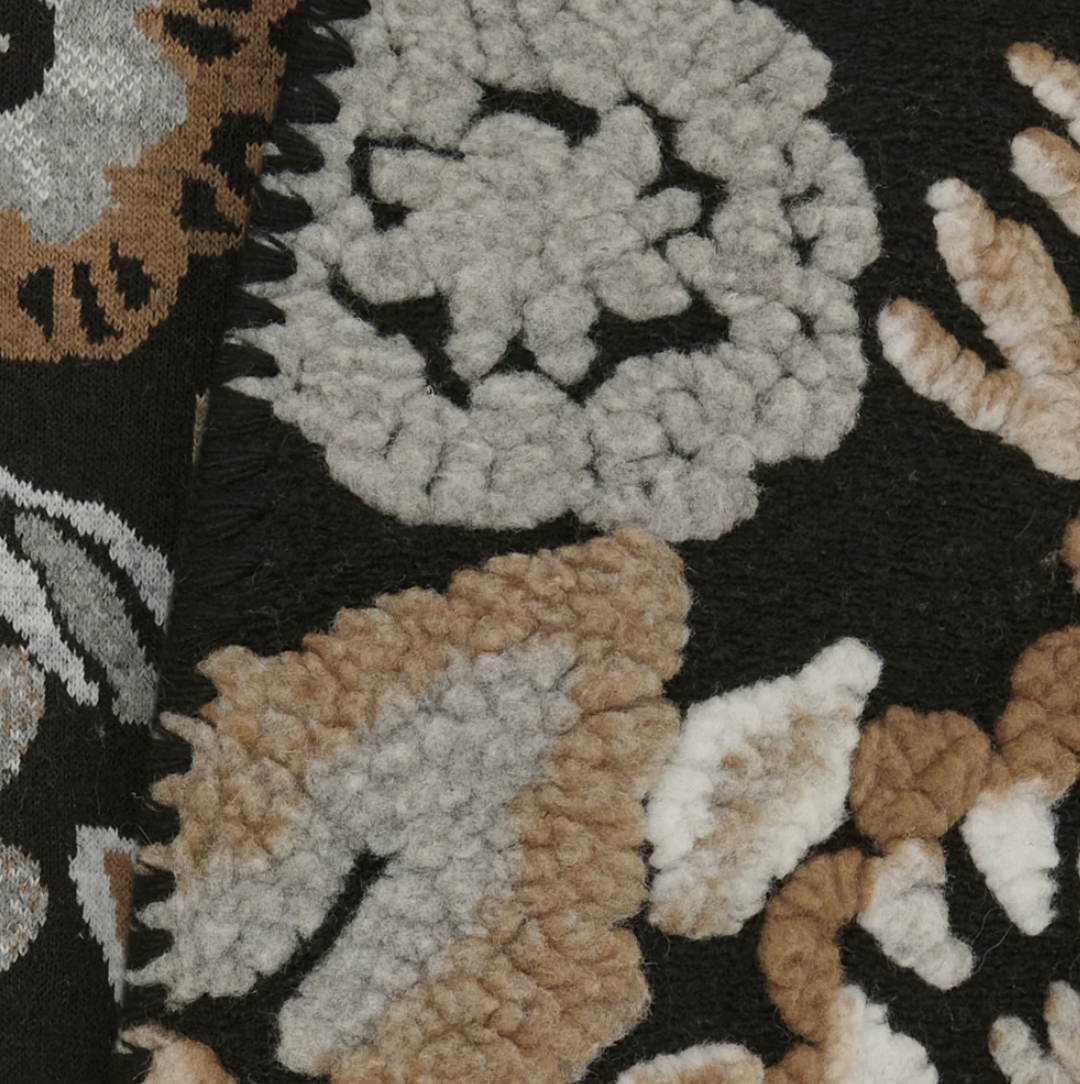 Gilet Beige Flower