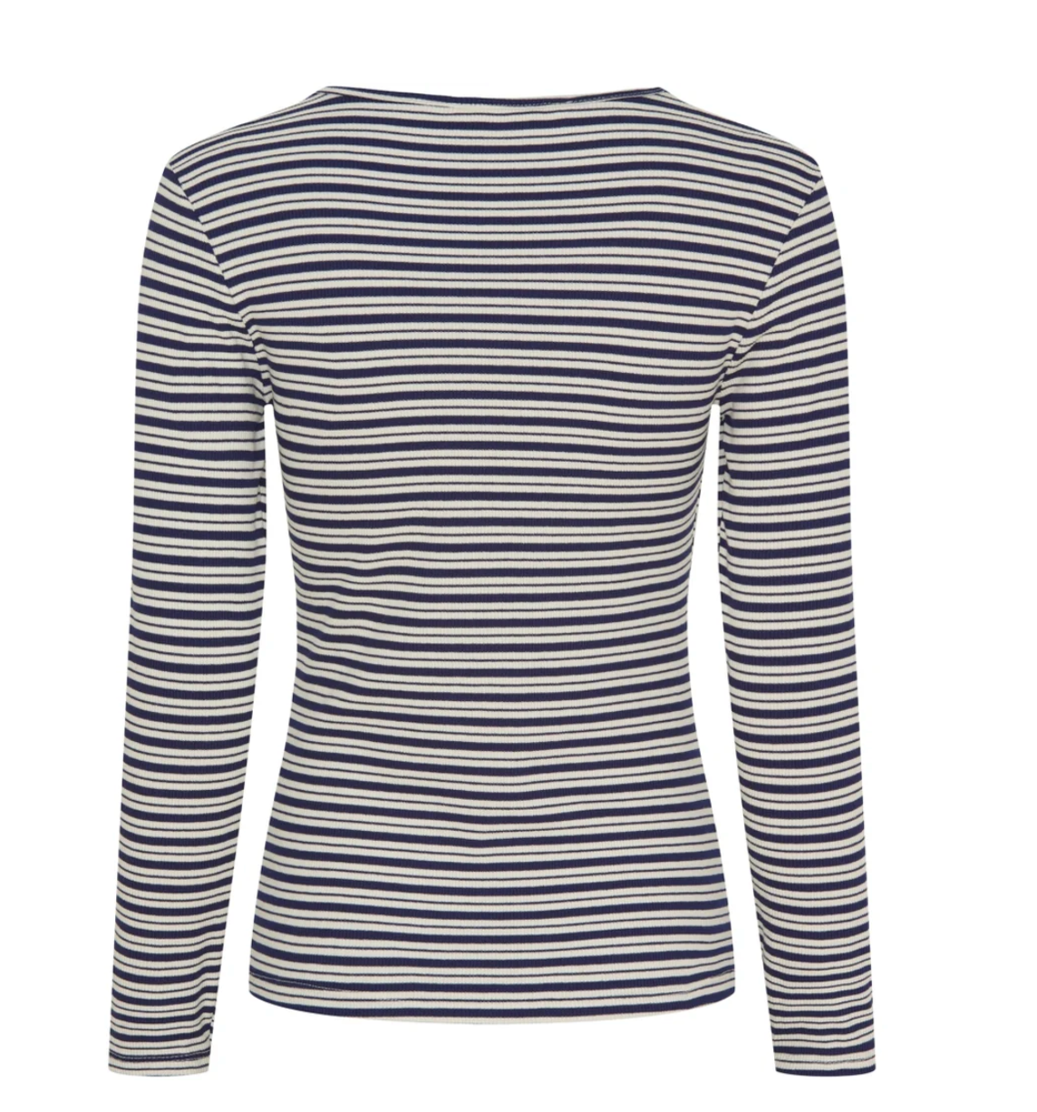 Blouse Christel streep - Navy / Crème
