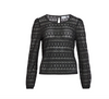 Blouse met kant - Chikka Black