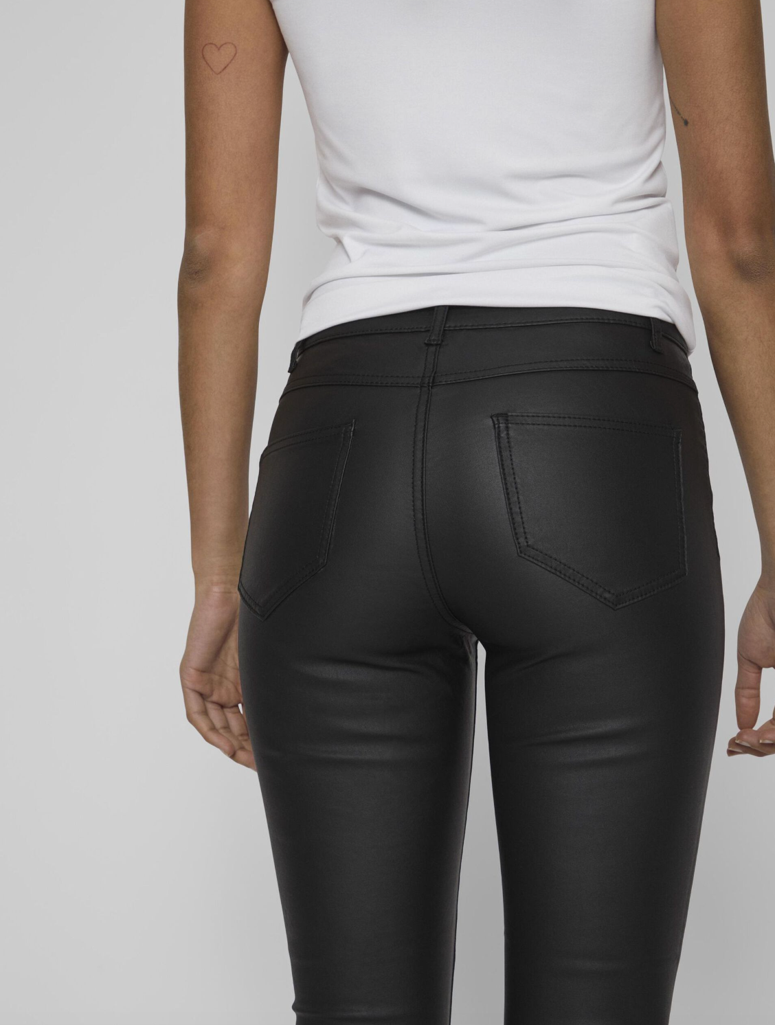Broek - Black coated