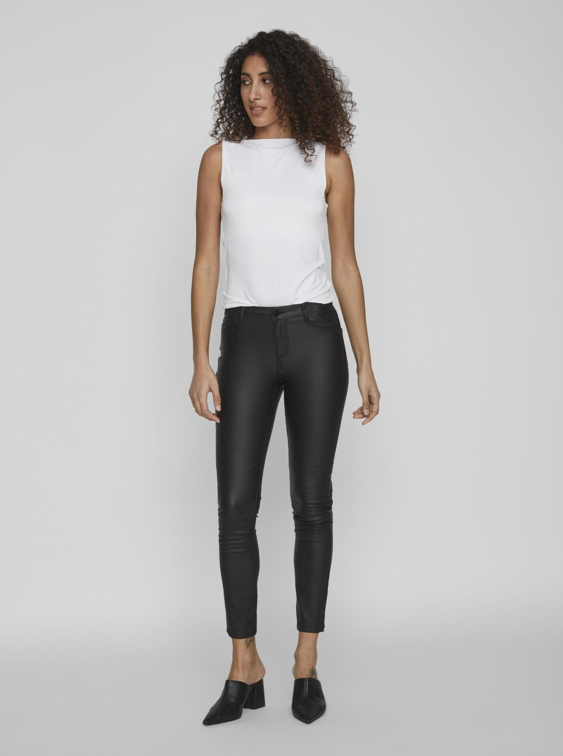 Broek - Black coated