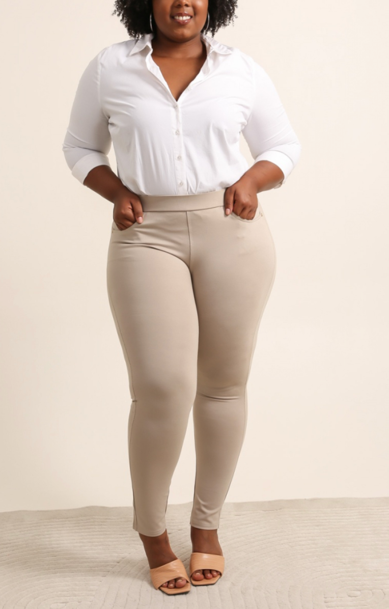 Broek Amalie Stretchy Plus Size 38-50