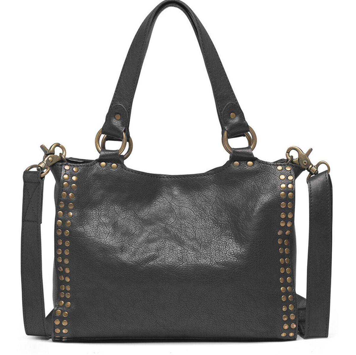 Werktas met studs - Black