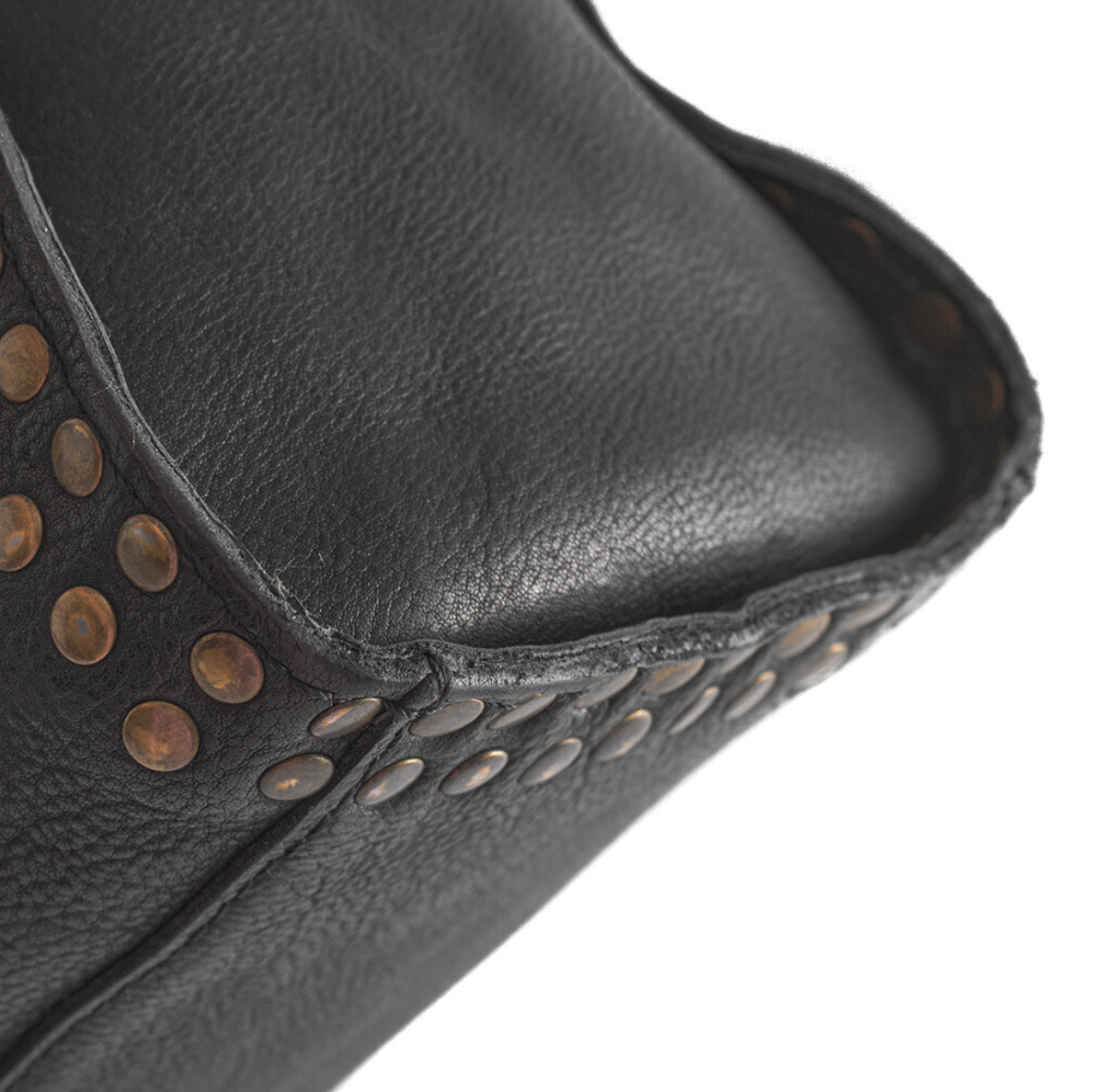 Werktas met studs - Black