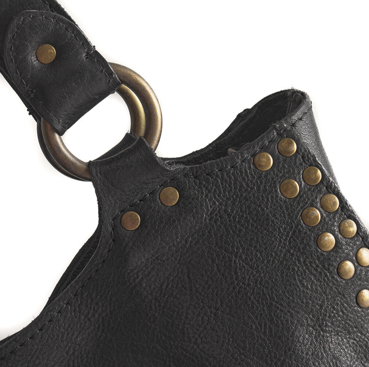 Werktas met studs - Black