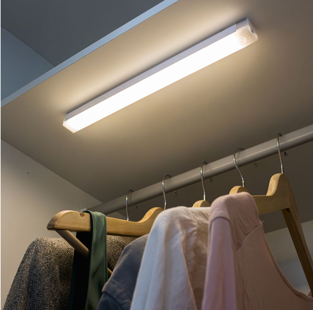 LED kastlamp 30 cm met sensor - 3 pack