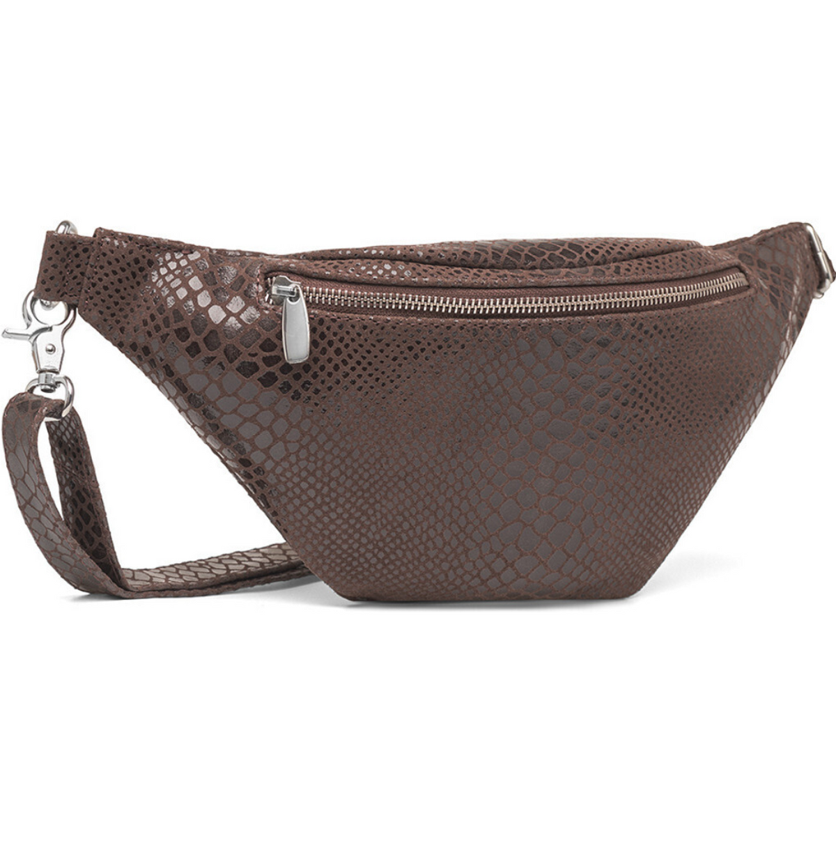 Bumbag Aura Brown Croco