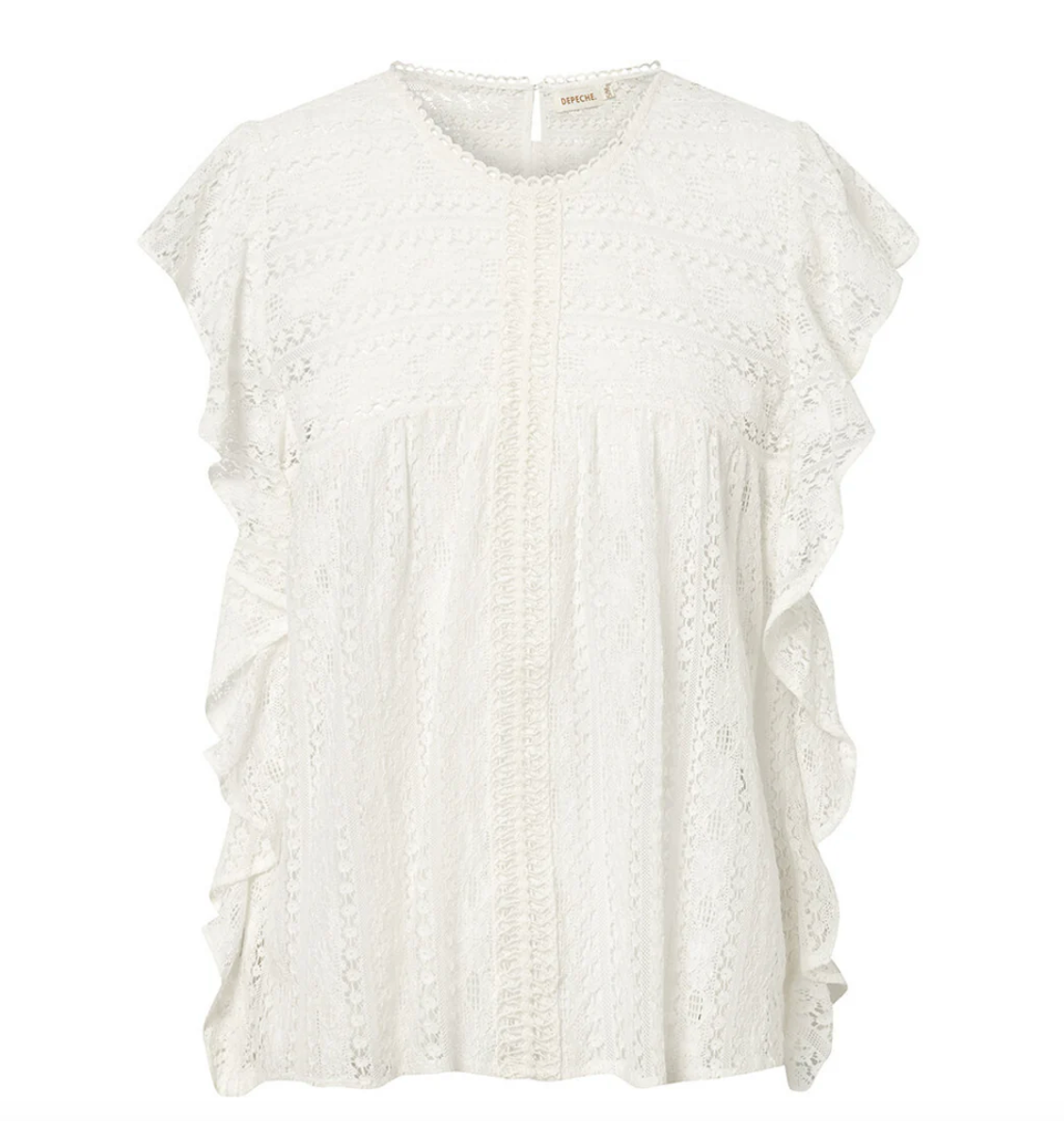 Blouse kant Nelly - White