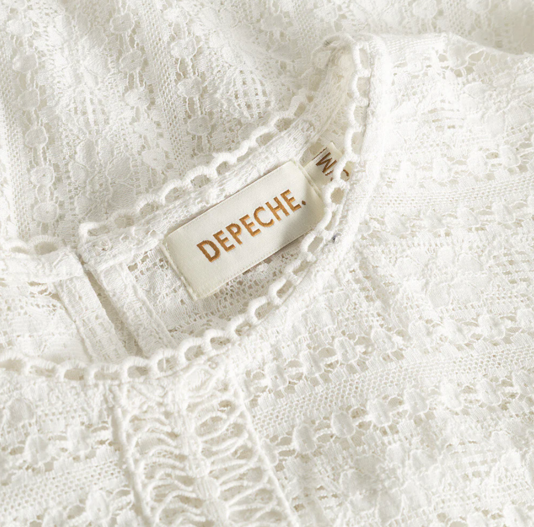 Blouse kant Nelly - White