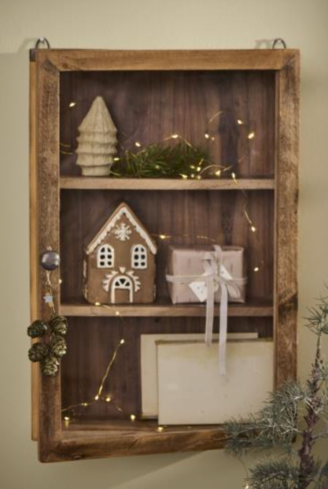 Lantaarnhuisje keramiek - gingerbread