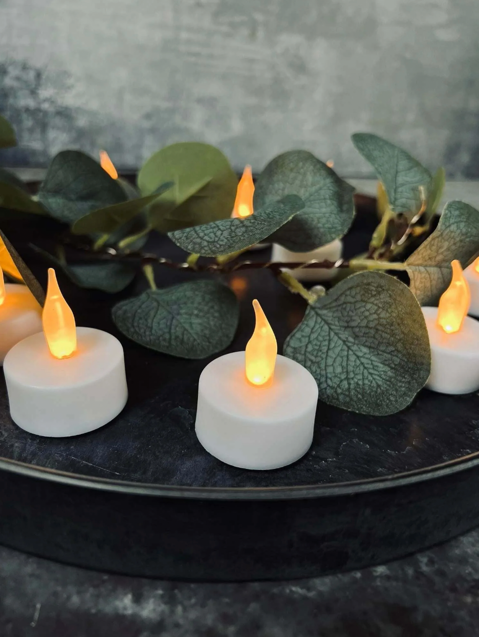 LED Waxinelichtjes met afstandsbediening - 8 st.