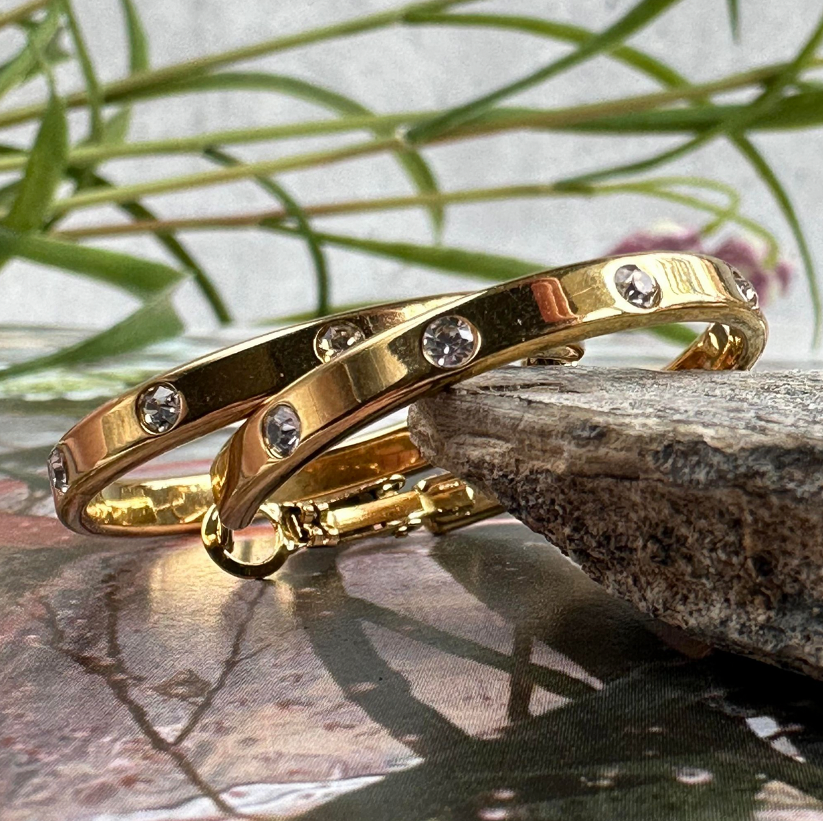 Oorbellen Mindy 18k verguld