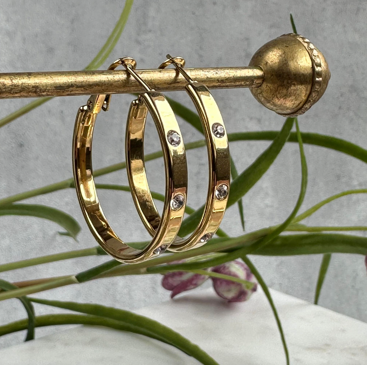 Mindy set met armband en oorbellen - verguld