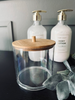 Make-up organizer - Acryl met bamboedeksel