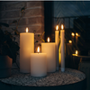 LED-lichtset geribbeld - 5 pack wit