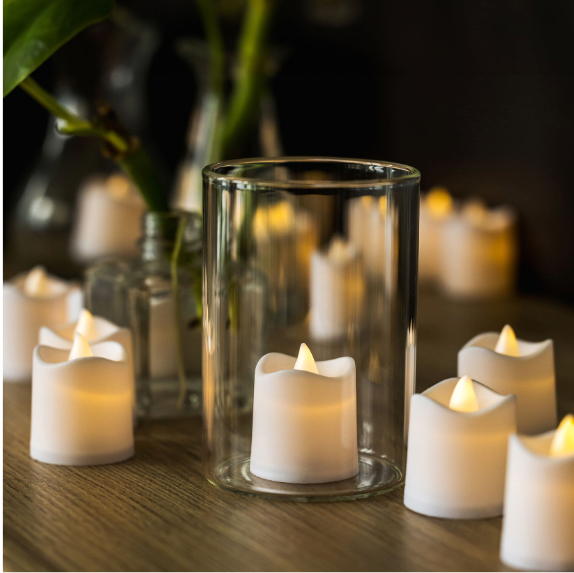 20-pack kleine LED blokkaarsen