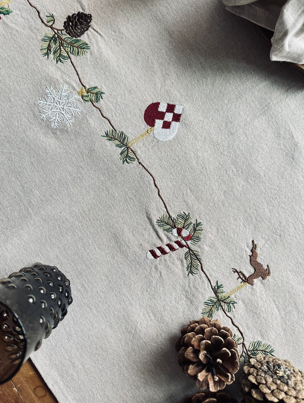 Tafelrunner Kerst Nostalgi 40x240