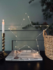 LED Ster Zilver 30cm