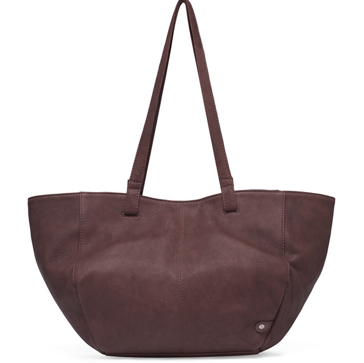 Shopper Aura – Bruin leer