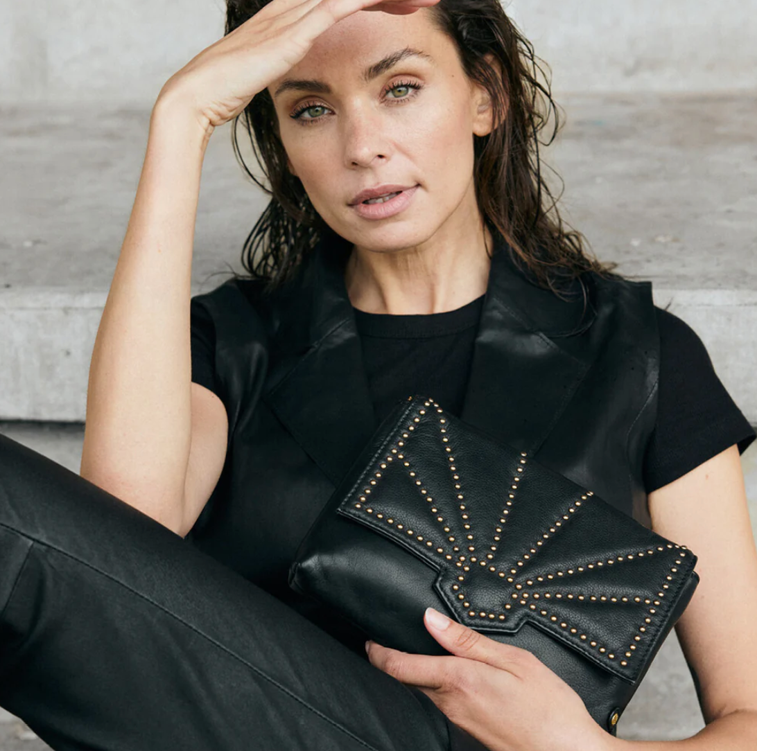 Crossbody / Clutch TREND leather