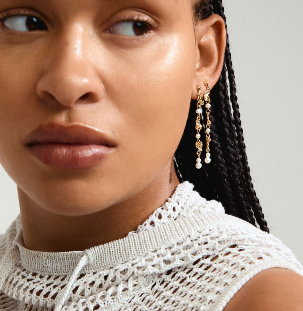 Oorbellen SLOAN pearl