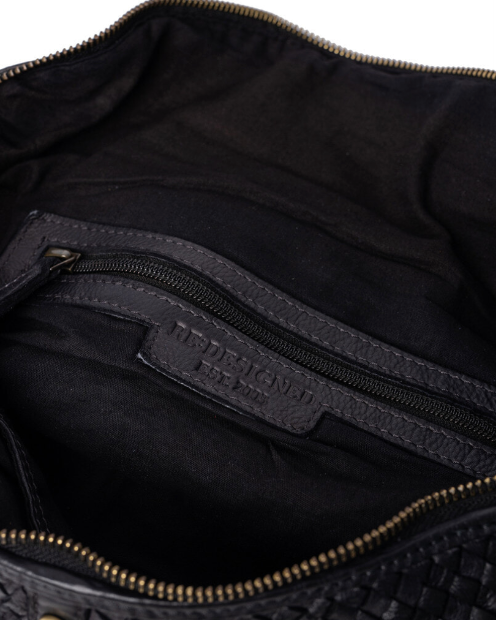 Bumbag JOMA vlecht en studs - Black
