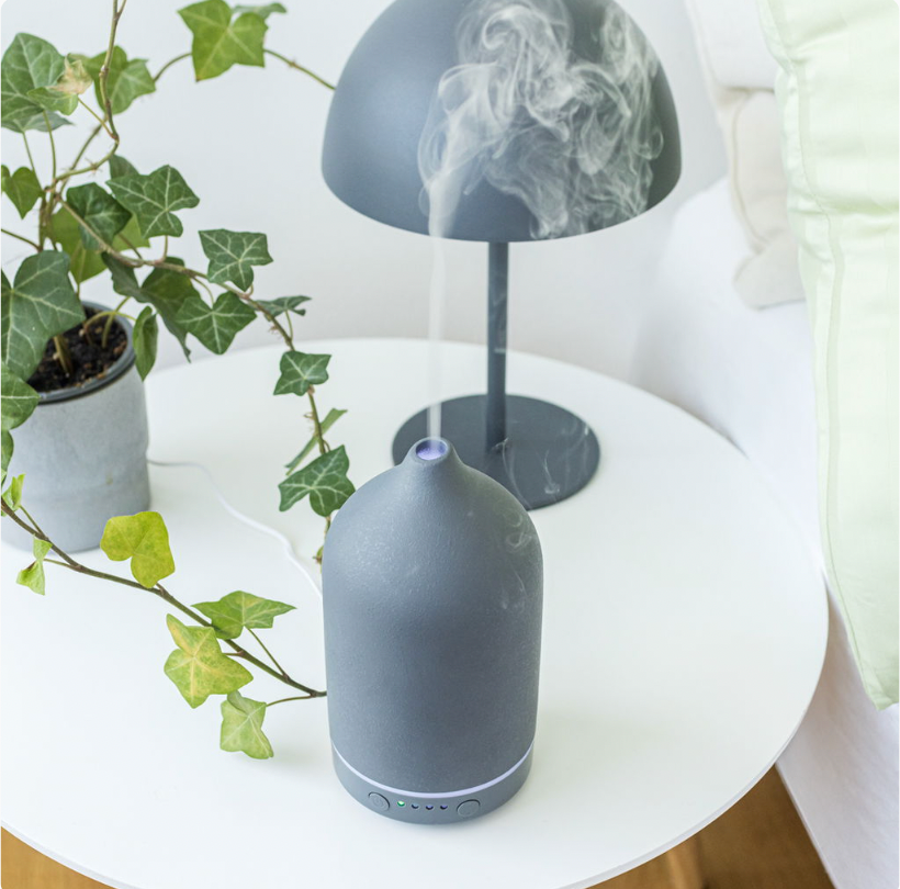 Premium stenen diffuser, grijs