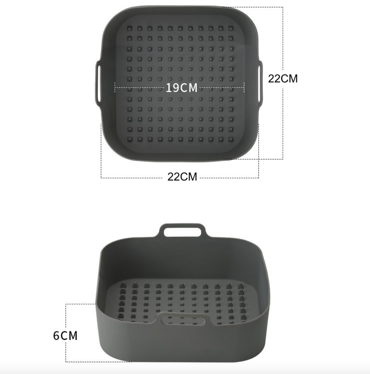 Airfryer siliconen vorm