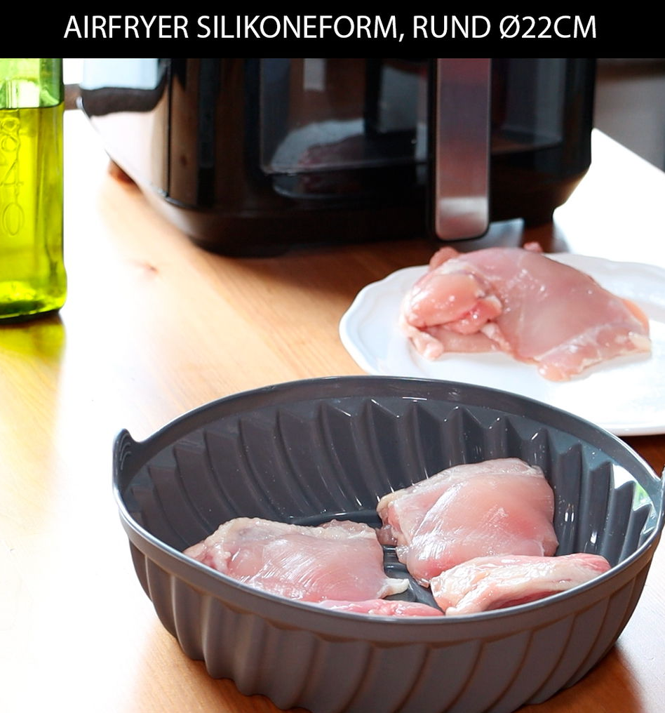 Airfryer siliconen vorm - Dia 22cm