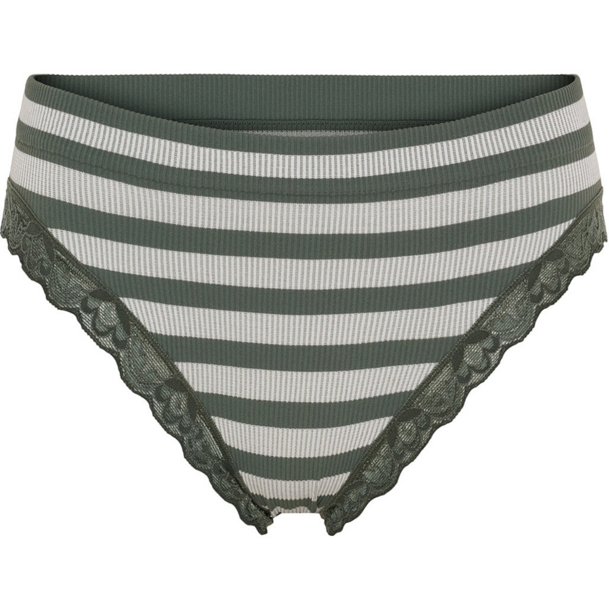 Slips ISA stripe rib - Olijfgroen