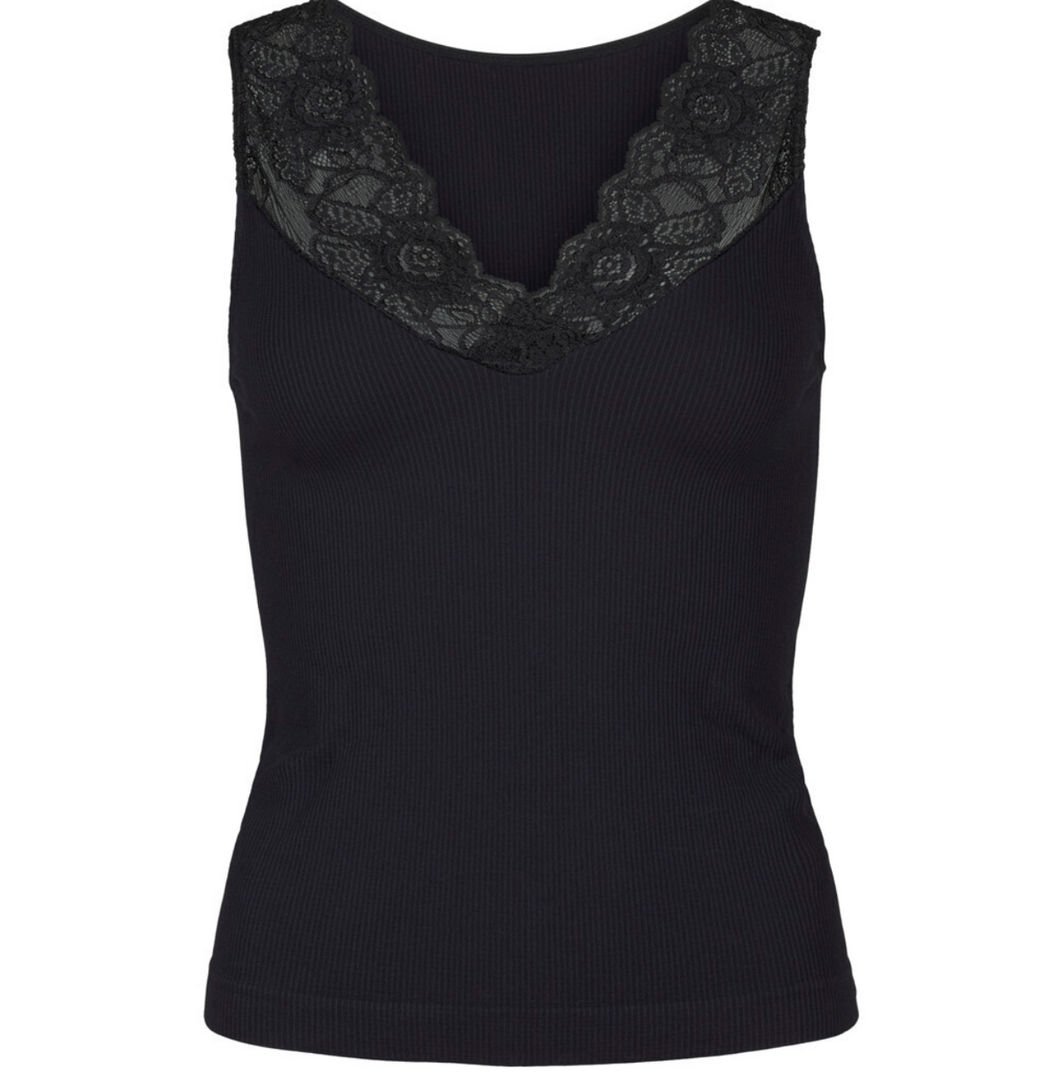 Top Belen microvezel - Black
