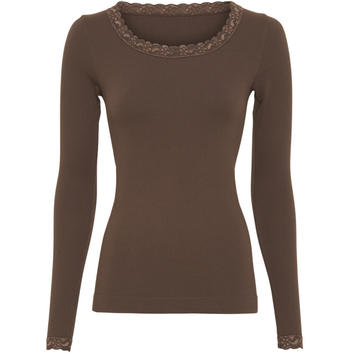 Blouse Frida microvezel - Caffe