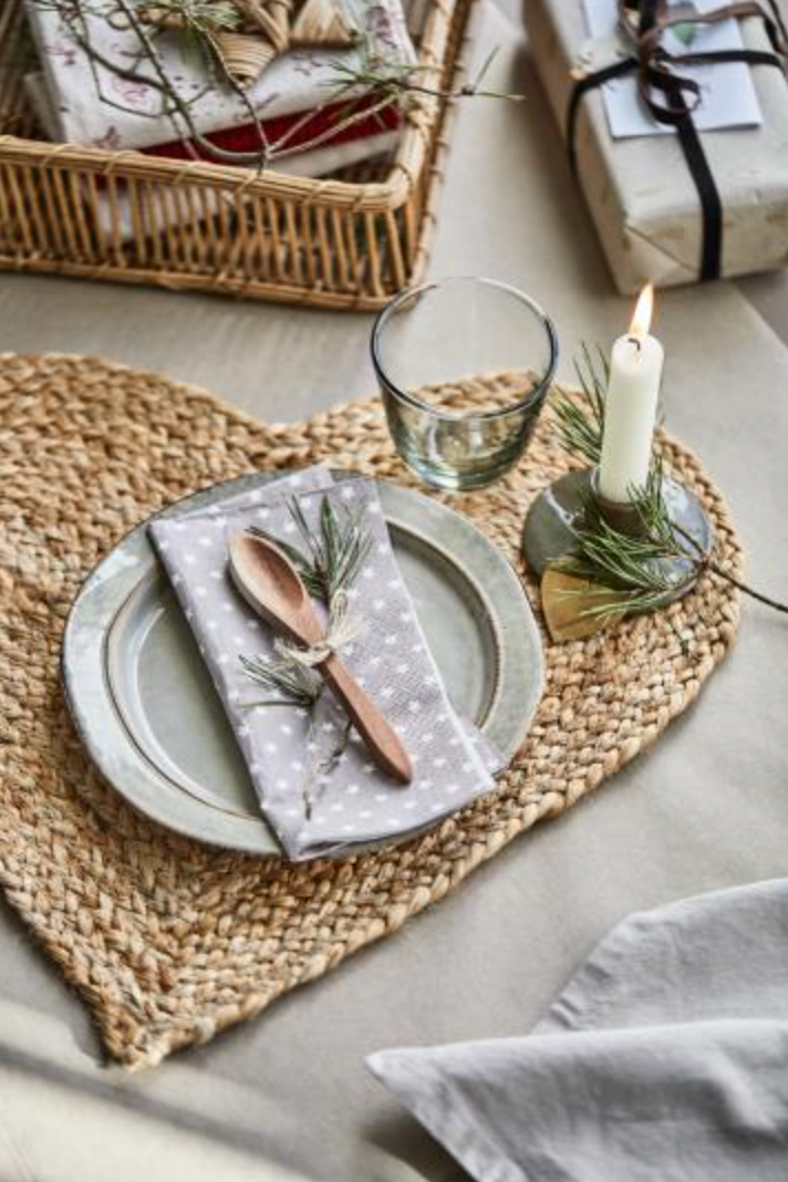 Jute placemat - Hart