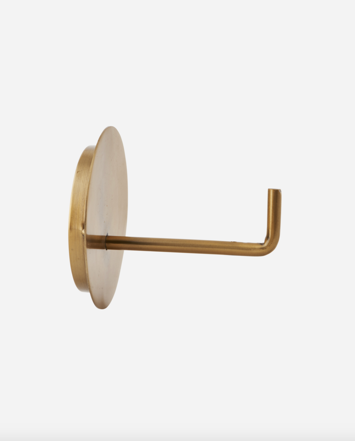 Toiletrolhouder in messingfinish