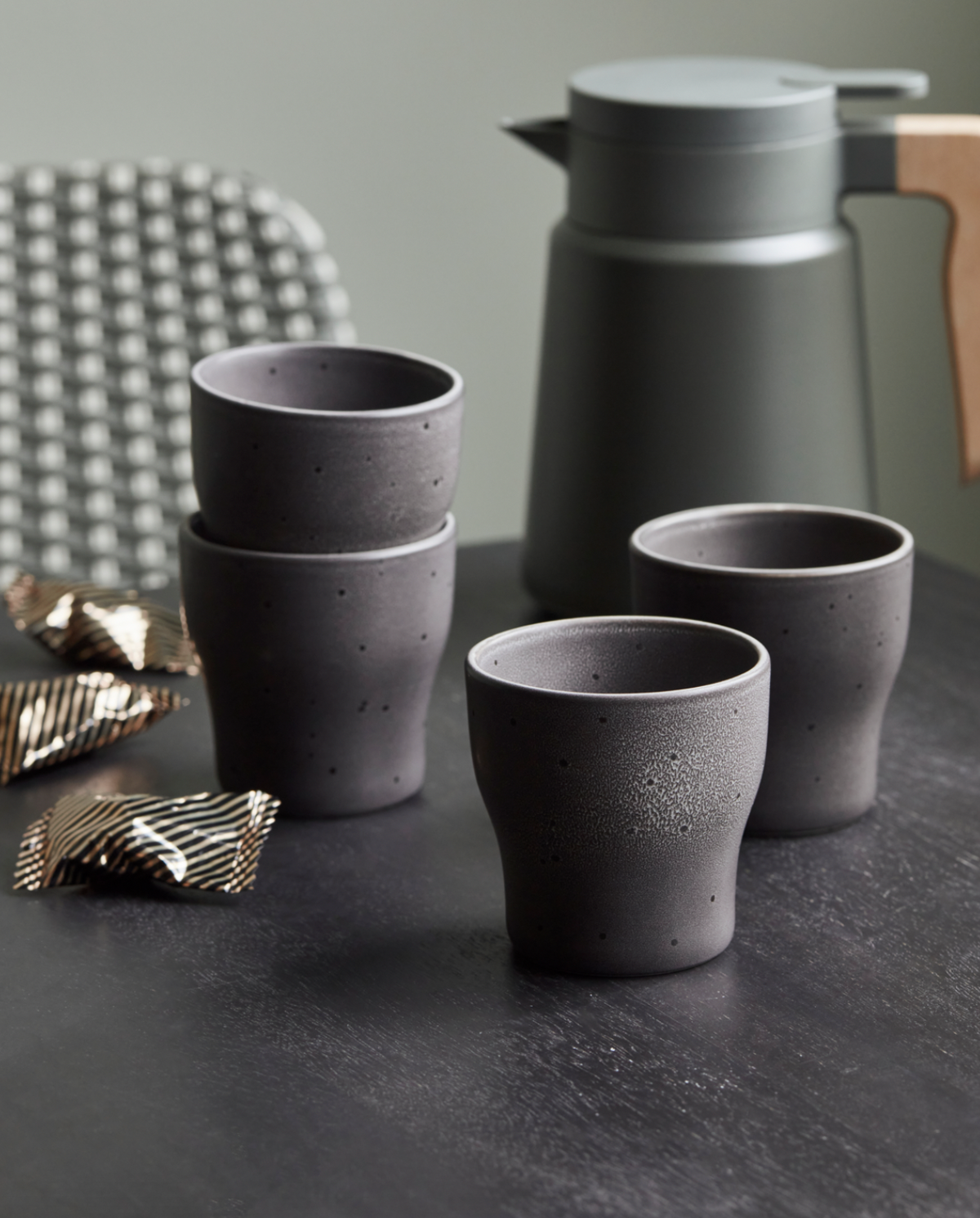 Thermosbekers - Set van 4 stuks